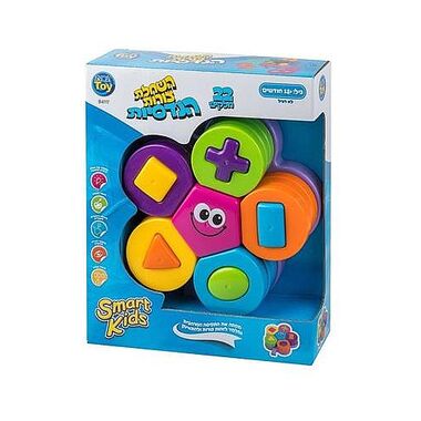 השחלת צורות הנדסיות BALI TOY