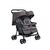 עגלת תאומים/אחים קלה במיוחד Aire Twin אייר טווין - Dark Pewter אפור גואי