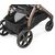 סט עגלה תינוק בוק פלוס עלית פרימיום Elite Premium 2021 - ורוד/זהב Mon Amour פג פרגו