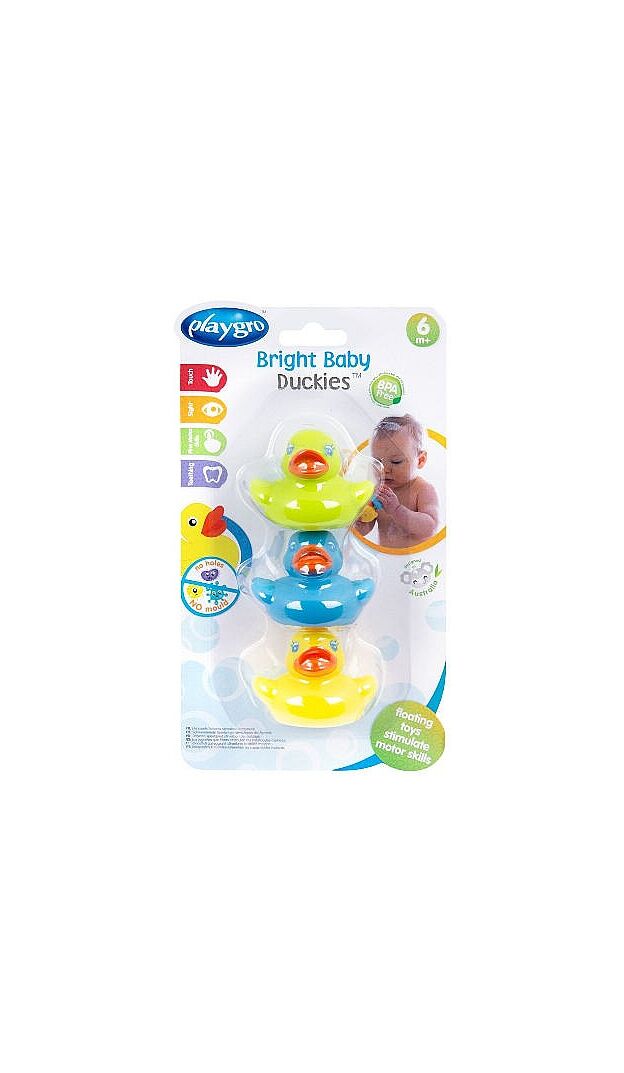 שלישיית ברווזים מדהימים לאמבטיה מבית PLAYGRO