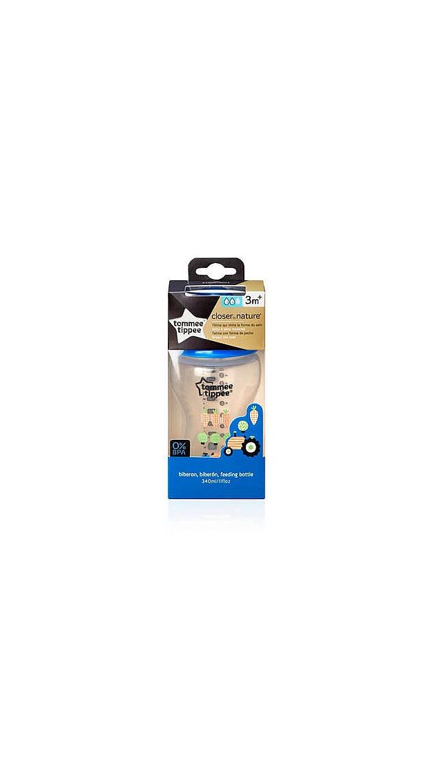 בקבוק 340 בנים הכי טבעי Tommee tippee
