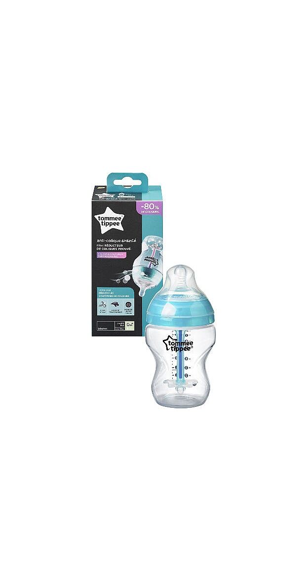 טומי טיפי בקבוק אנטי קוליק לתינוק +0 260 מ"ל tommee tippee