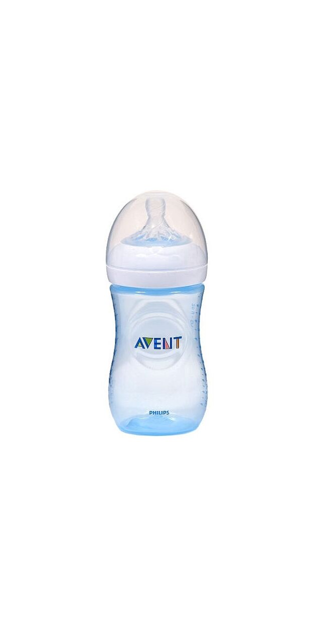 בקבוק אוונט נטורל 2 תכלת 260 מ"ל
