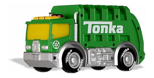 רכב משאית זבל צלילים וקולות ותאורה - TONKA