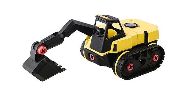 מחפרון מודולארי עם כף, דמות ומברג - 21 חלקים Stanley Jr