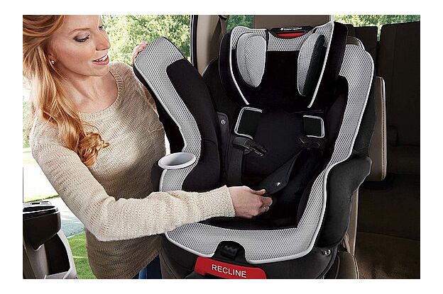 כסא בטיחות Size4Me 65 - אפור/טורקיז Finch גרקו GRACO
