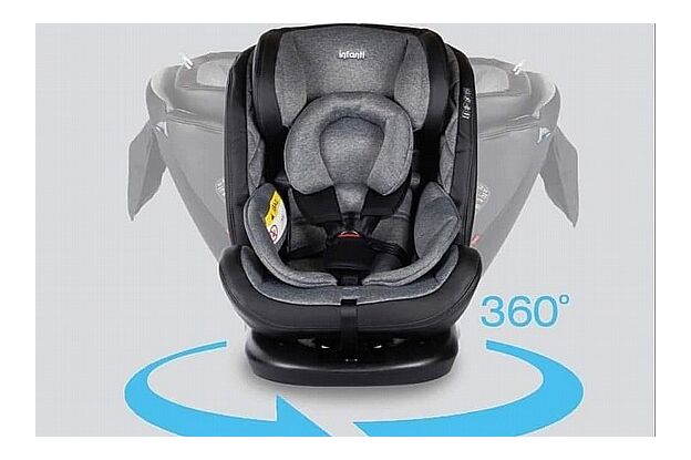 כסא בטיחות מסתובב 360 ,מתאים עד 36 ק"ג