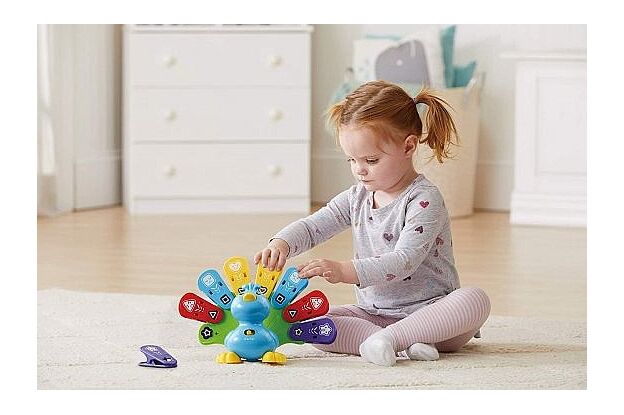 טווס נוצות ורגשות בעברית מבית VTech