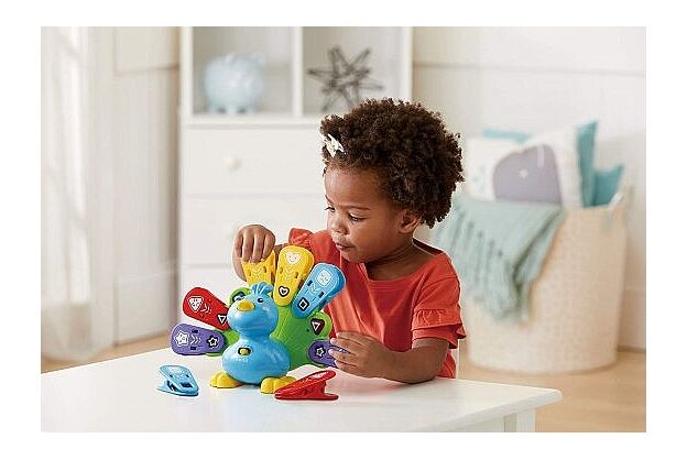 טווס נוצות ורגשות בעברית מבית VTech