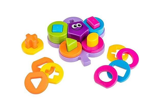 השחלת צורות הנדסיות BALI TOY