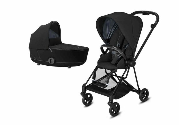 עגלת מיוס 3 Mios - שחור Deep Black סייבקס