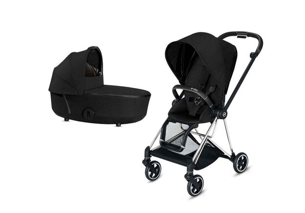 עגלת מיוס 3 Mios - שחור Deep Black סייבקס