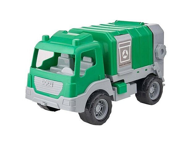 מכונית איסוף אשפה + פח Dolu Toys