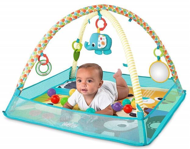 שטיח פעילות כדורים 3 ב 1 ברייט סטרטס