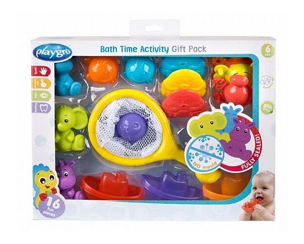 אריזת מתנה 15 חלקים לאמבטיה PLAYGRO