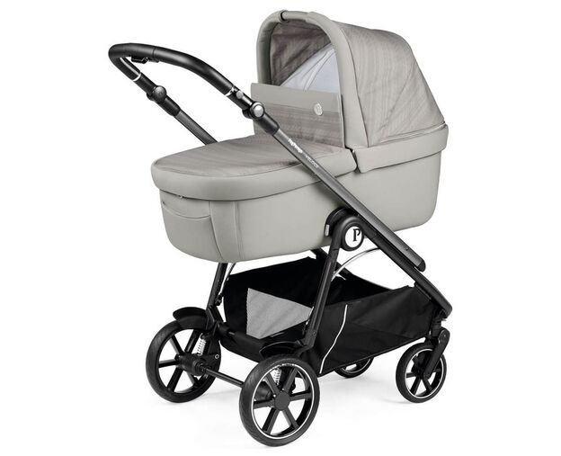 עגלה תינוק ולוצה Veloce 2024  1 הכוללת מנגנון קיפול ביד אחת - אפור בהיר Moonstone פג פרגו