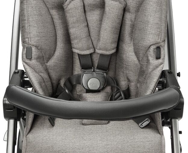 עגלה תינוק בוק פלוס עלית פרימיום Elite Premium 2021 - אפור/לבן City Grey פג פרגו
