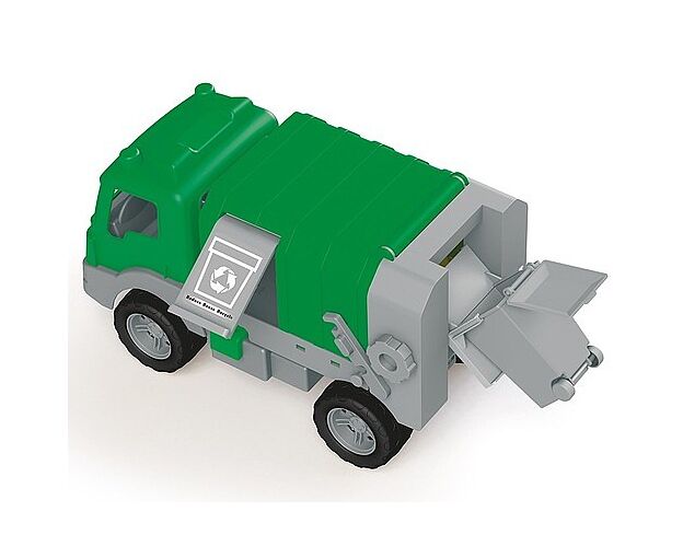 מכונית איסוף אשפה + פח Dolu Toys