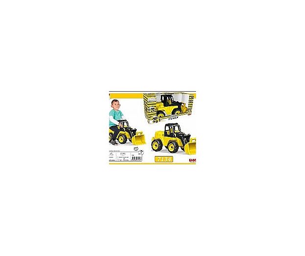 בימבה ישיבה טרקטור שופל גדול עם כף Dolu Toys