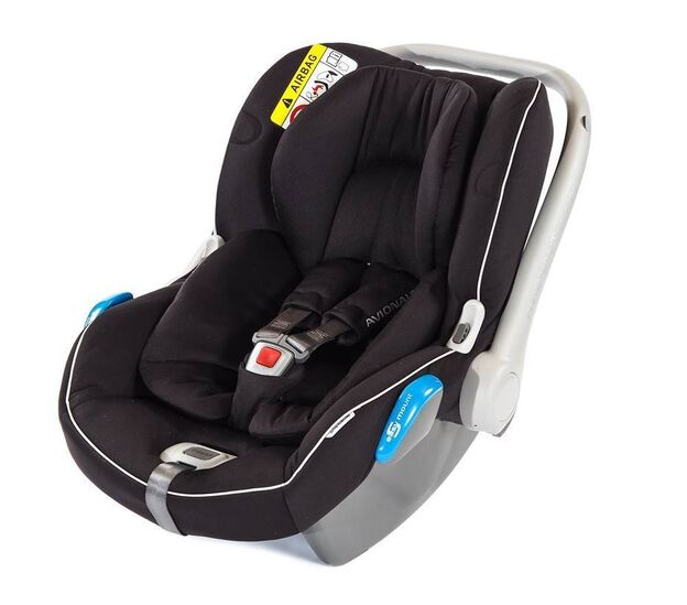 סלקל +Kite עם הגנות צד מורחבת וריפוד מקטין - שחור Avionaut
