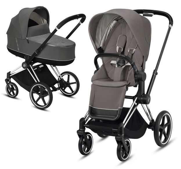 עגלת פריאם 4 Priam - אפור Soho Grey  סייבקס