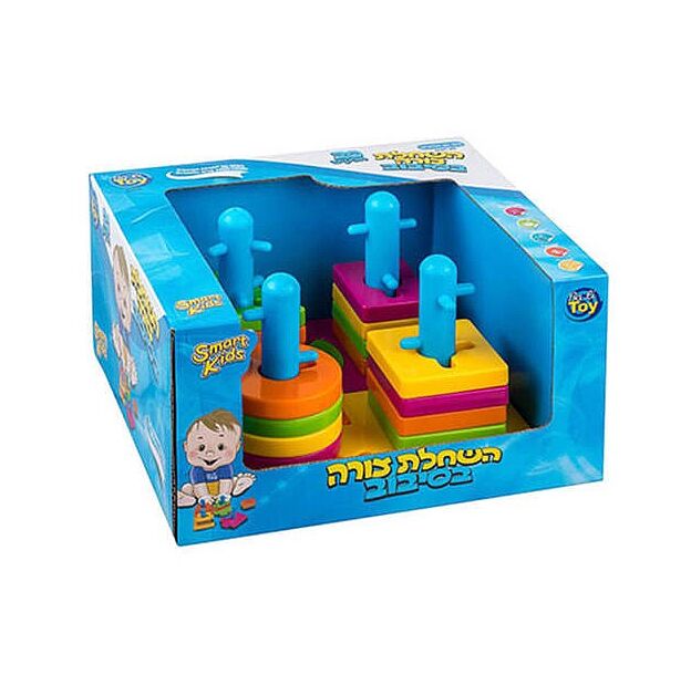 השחלת צורה בסיבוב BALI TOY