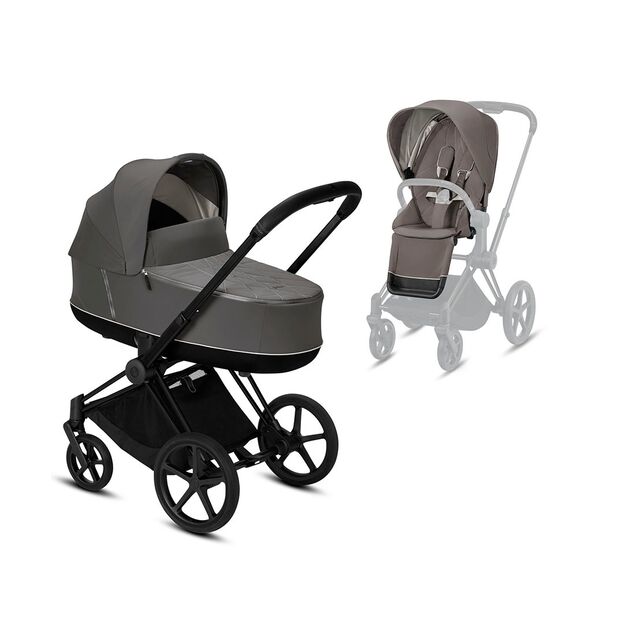 עגלת פריאם 4 Priam - אפור Soho Grey  סייבקס