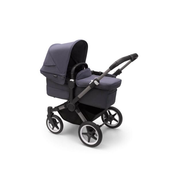 דונקי 5 מונו - שלד שחור ריפוד ירוק | Bugaboo Donkey Mono 5 - Forest Green