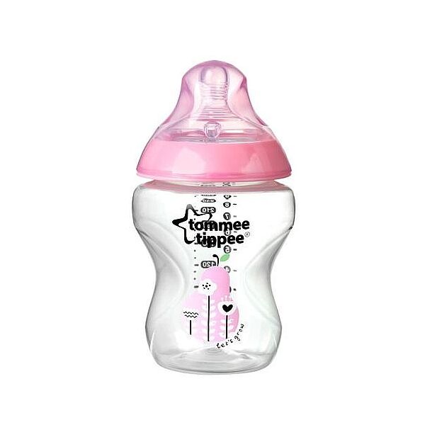בקבוק 260 בנות הכי טבעי Tommee tippee