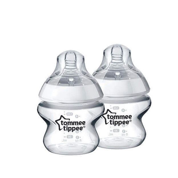 זוג בקבוק 150 מ"ל הכי טבעי Tommee tippee