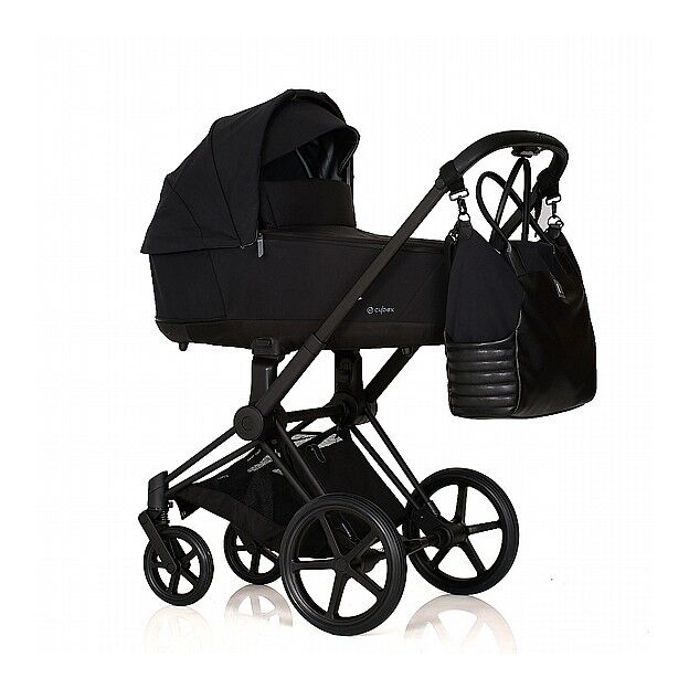 עגלה סייבקס פריאם 4 שחור CYBEX PRIAM 4 ALL BLACK