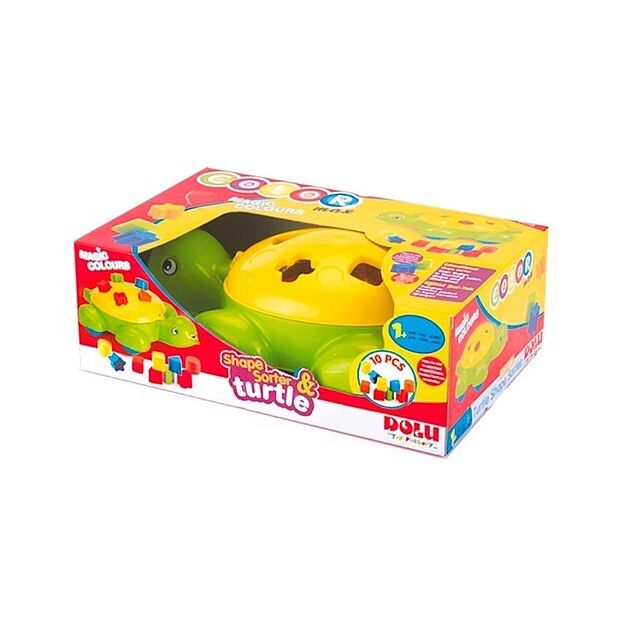 צב התאם צורה ולימוד צבעים Dolu Toys