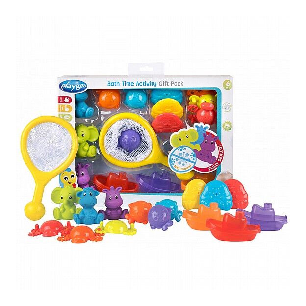 אריזת מתנה 15 חלקים לאמבטיה PLAYGRO