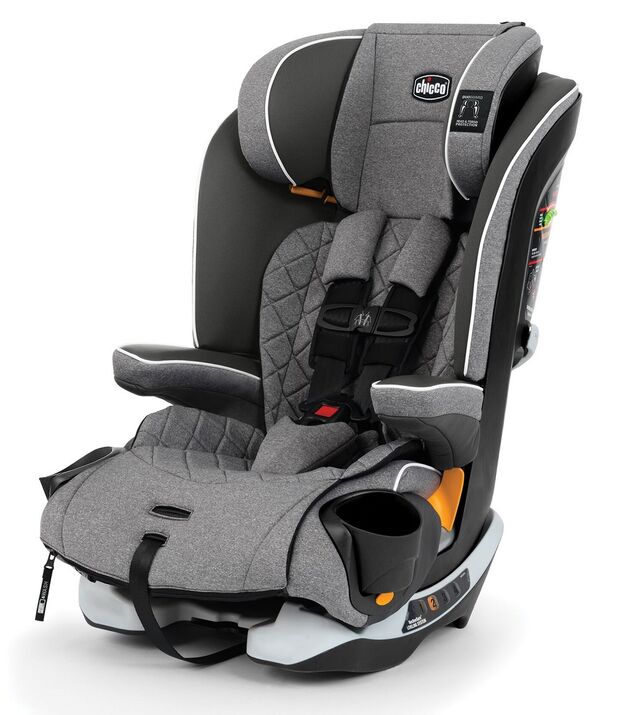 כסא בטיחות ובוסטר מיי פיט זיפ MyFit Zip עם ריפוד כפול ניתן להסרה בקלות - אפור Granite ציקו