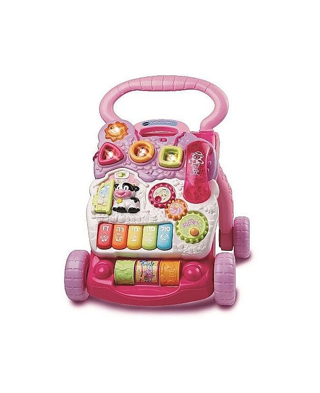 הליכון לתינוק ראשון שלי בעברית - כחול Vtech