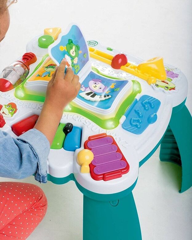 שולחן פעילות אינטראקטיבי 2 ב 1 לימוד וקצב - ורוד Leap Frog