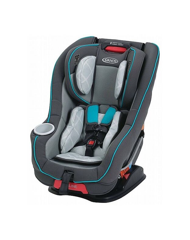 כסא בטיחות Size4Me 65 - אפור/טורקיז Finch גרקו GRACO