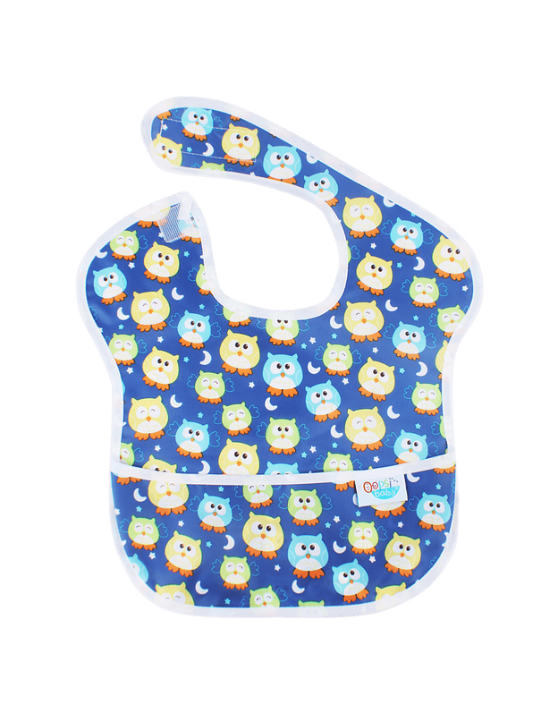 סינרי האכלה Oopsi Baby - צבע לבנים אופסי בייבי
