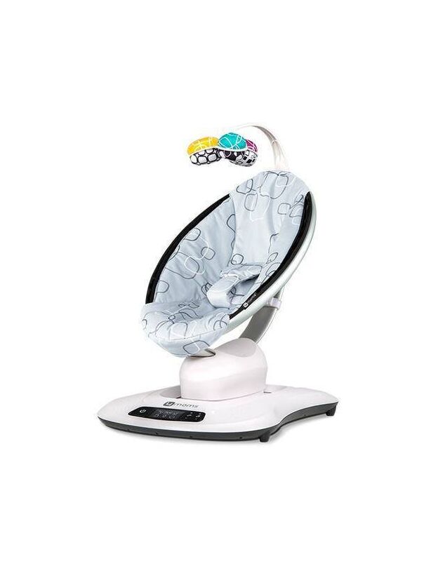 נדנדה mamaRoo מפוארת צבע אפור קוביות