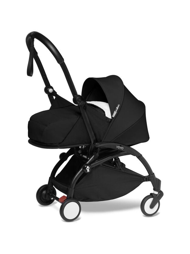 עגלת יויו YOYO² הכוללת ערכת ניו בורן - שחור Black בייבזן