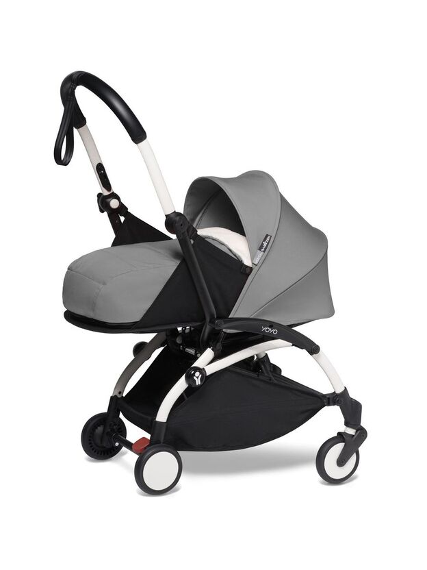 עגלת יויו YOYO² הכוללת ערכת ניו בורן - אפור Grey בייבזן