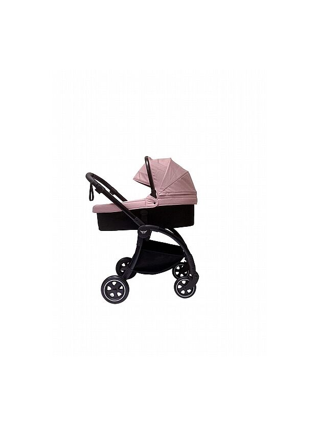 עגלה משולבת בייבי בוס בוב - קט baby-boss bobcat 2 שלד ניקל בד אפור