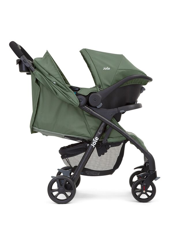 עגלה Muze LX travel system הכוללת סלקל - ירוק Laura גואי