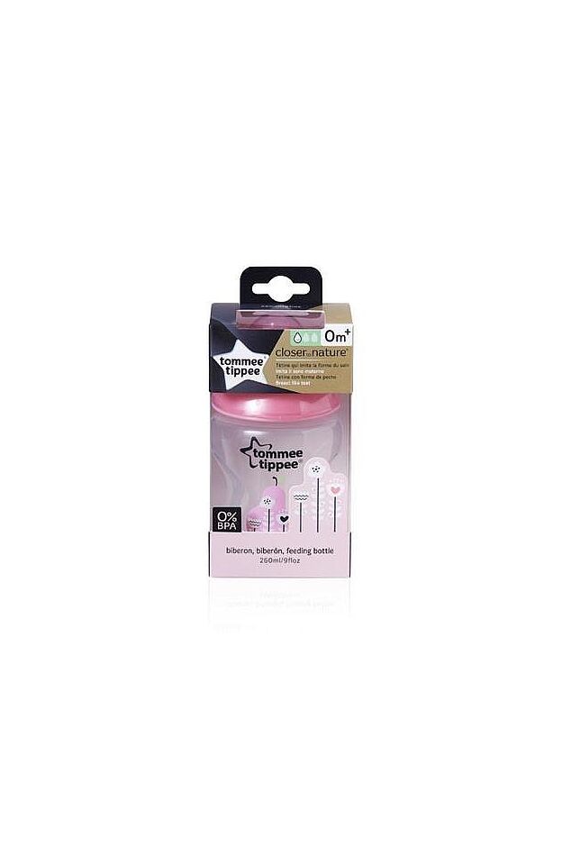 בקבוק 260 בנות הכי טבעי Tommee tippee
